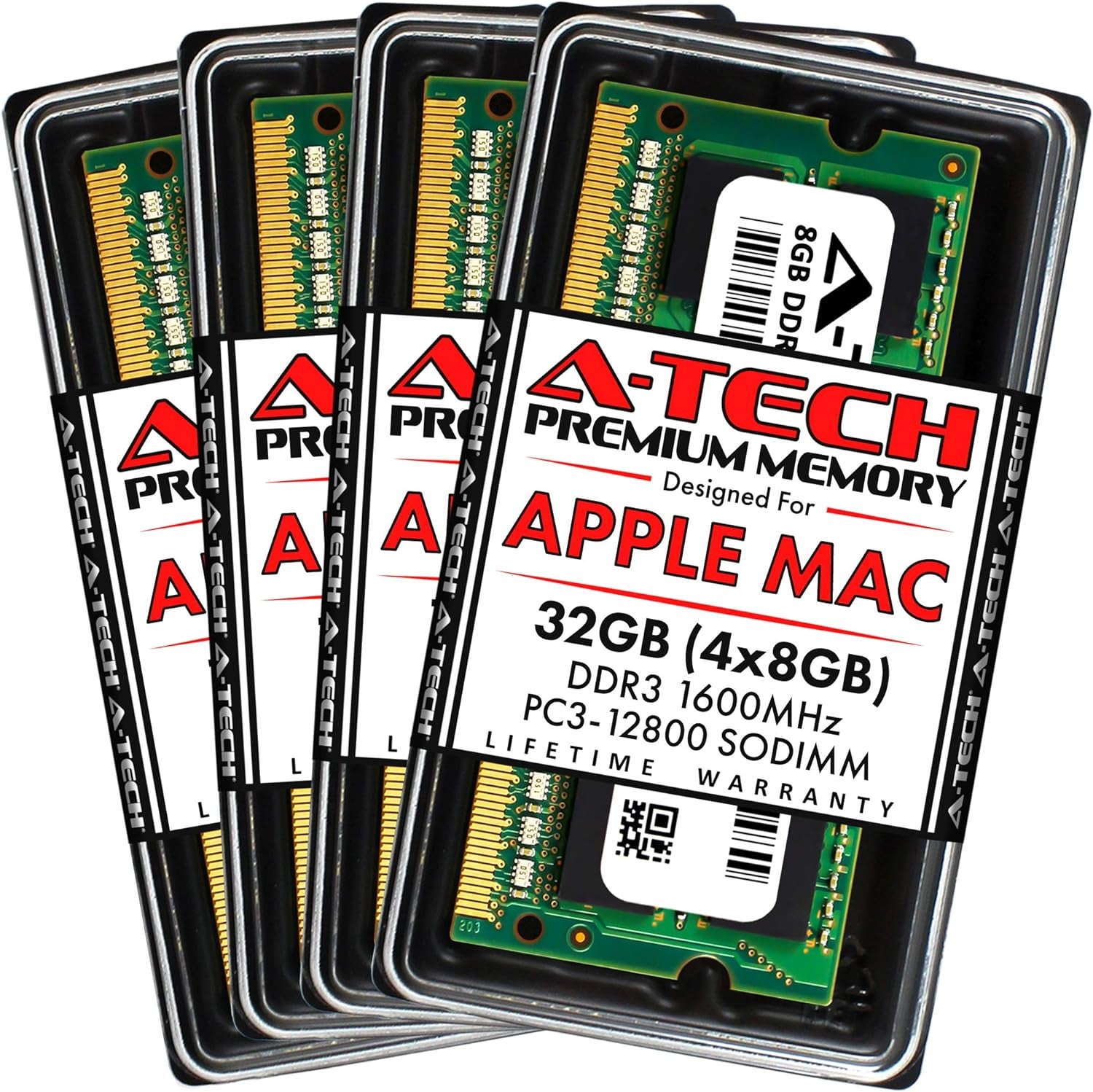 32GB Kit (4X8Gb) RAM for Apple Imac (Late 2012, Late 2013, Late 2014, Mid 2015) | DDR3 1600Mhz PC3-12800 SODIMM 204-Pin Memory Upgrade