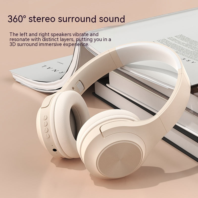 Wireless Bluetooth Headset with Stereo Bass