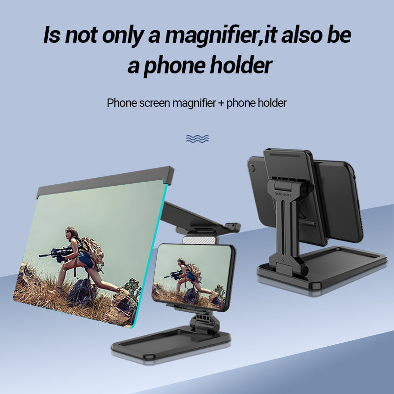 12-Inch Mobile Phone Screen Amplifier & Holder