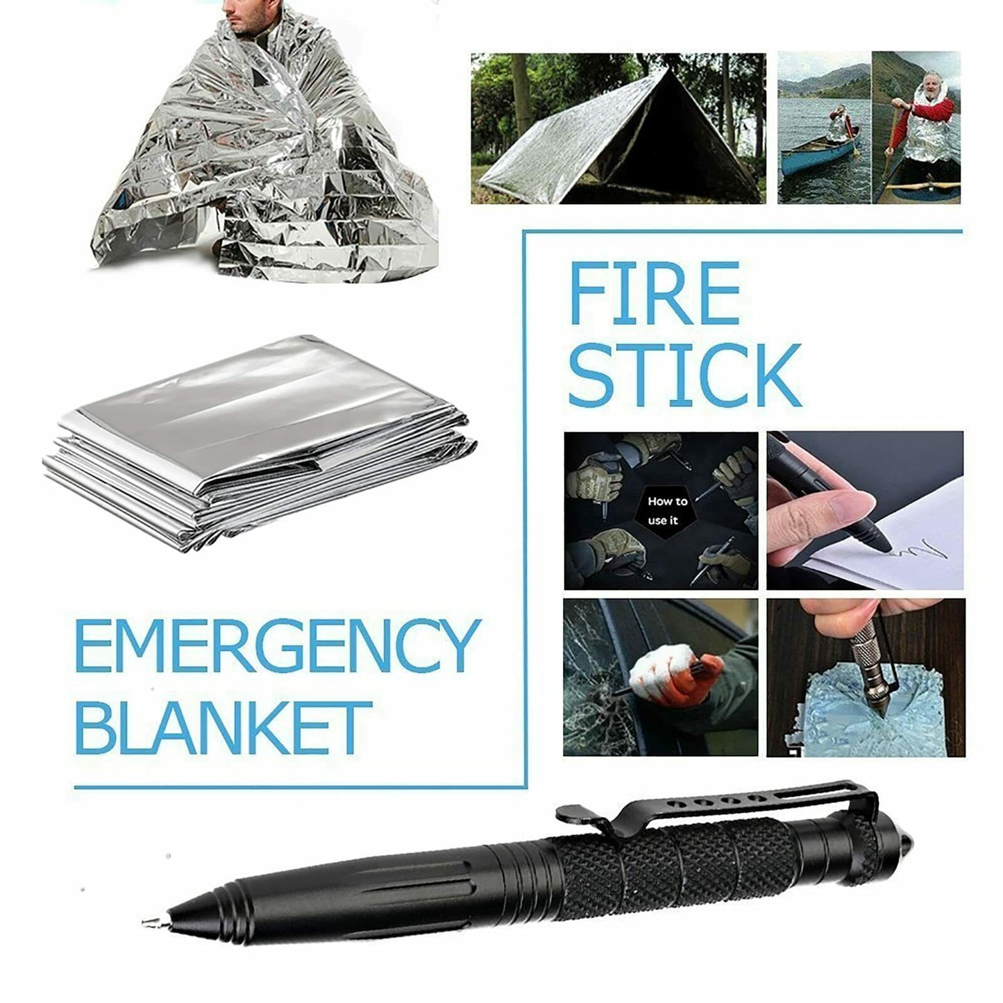 Multifunctional Outdoor Surviving Tool