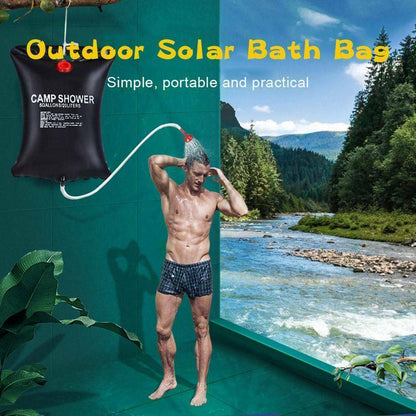 20L Portable Solar Camping Shower Bag